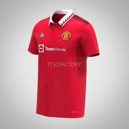 Billiga Fotbollströjor Manchester United Hemma tröja 2022/23 Kortärmad